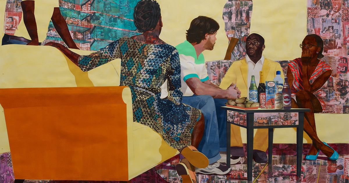 Njideka Akunyili Crosby feature in British Vogue | Victoria Miro