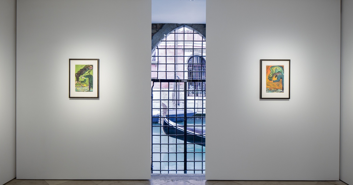 Artnews reviews Chris Ofili: Poolside Magic at Victoria Miro Venice