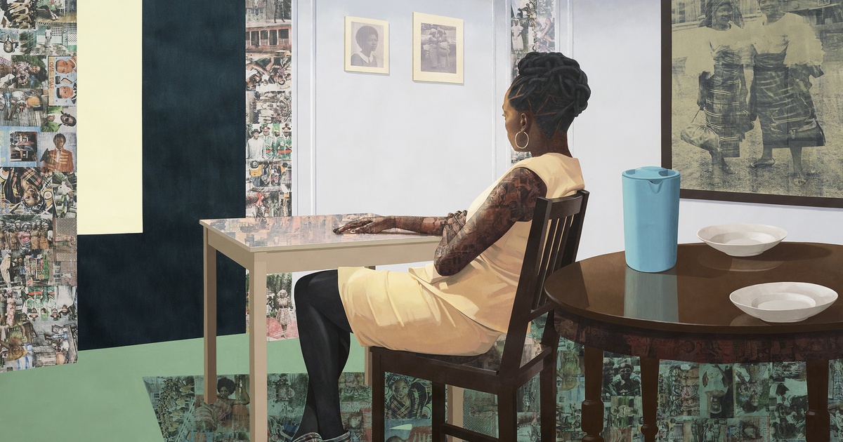 Njideka Akunyili Crosby is featured in TIME 100 Next | Victoria Miro