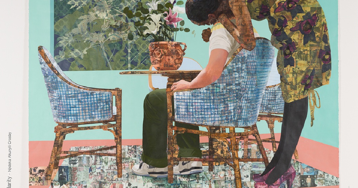 Njideka Akunyili Crosby participates in the 2020Solidarity project ...