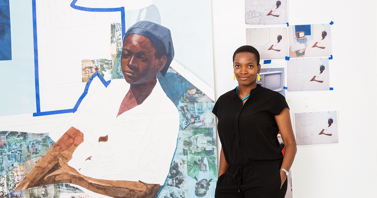 Njideka Akunyili Crosby shortlisted for the Future Generation Art Prize ...